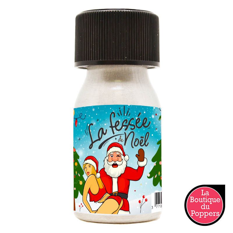 Poppers La fessée de Noël 10ml Amyl Poppers La fessée de Noël 10ml Amyl