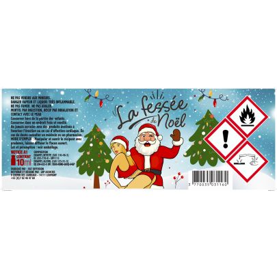 Poppers La fessée de Noël 10ml Amyl