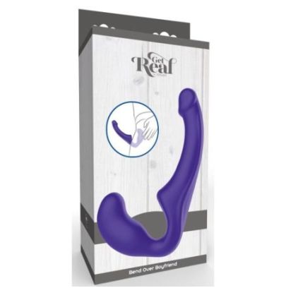 Gode Sans Harnais Purpie 16 x 4cm