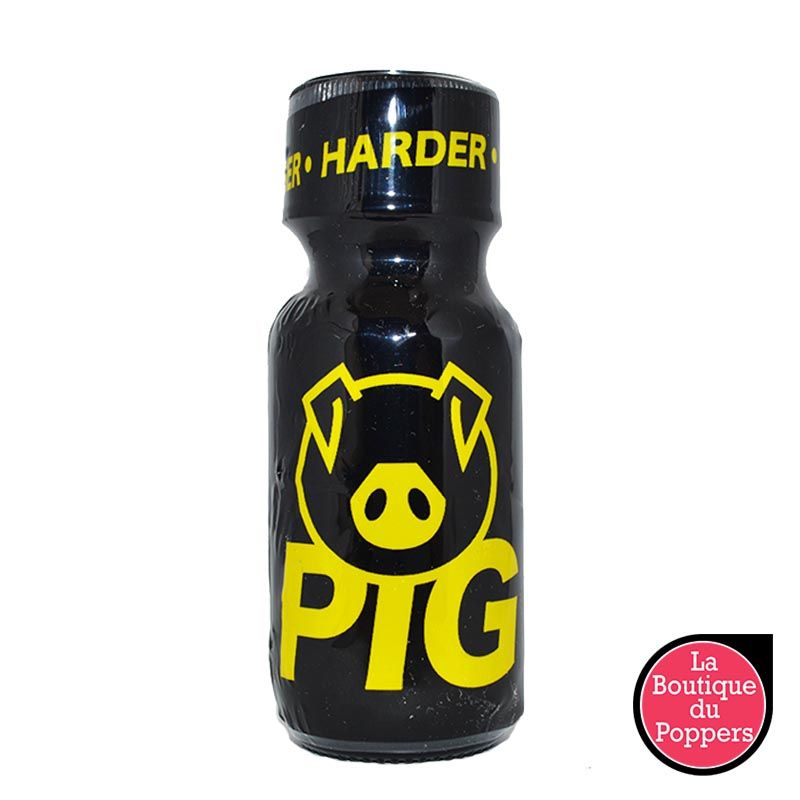 Poppers Pig Yellow 25ml Propyle pas cher