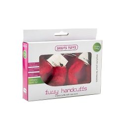Menottes Furry Rouge sur La boutique du poppers Menottes Furry Rouge