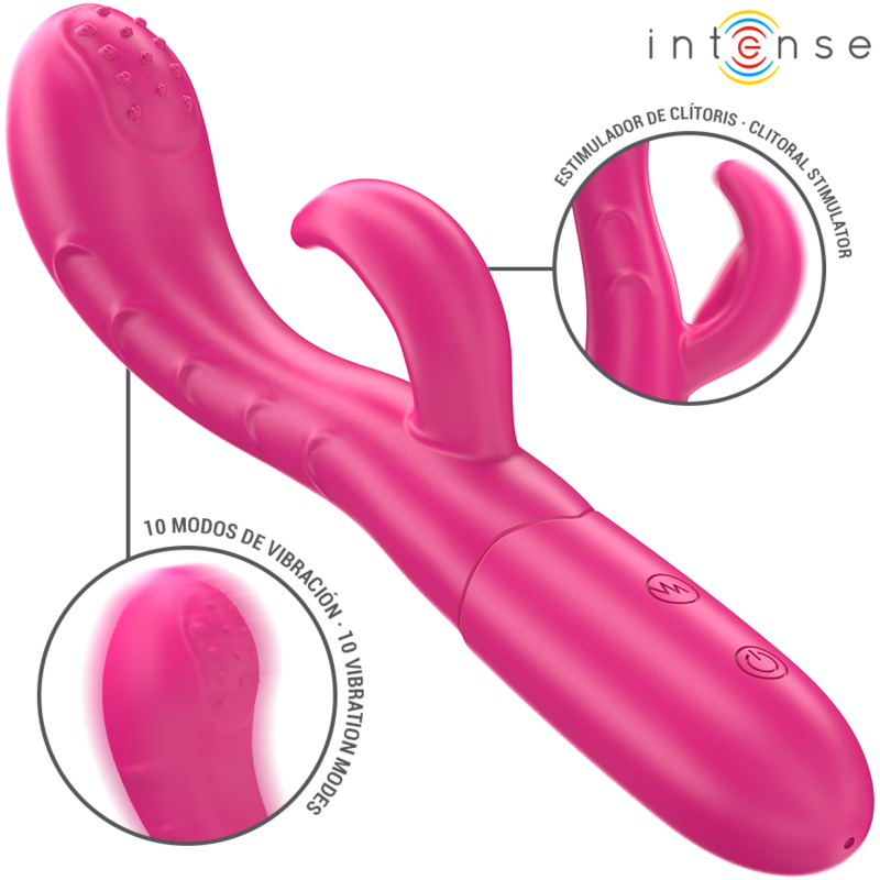 Vibromasseur Rabbit Amara avec langue 10 modes de vibration