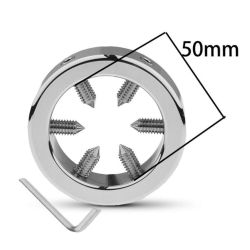 Cockring métal avec pointes pas cher