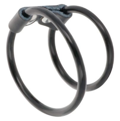 Double Cockring Fins Flexibles Darkness