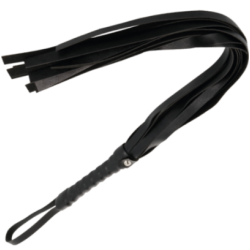 DARKNESS - FOUET DE BONDAGE NOIR 45 CM pas cher DARKNESS - FOUET DE BONDAGE NOIR 45 CM pas cher