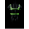 Harnais phosphorescent Glow Body Noir Taille L/XL Harnais phosphorescent Glow Body Noir Taille L/XL