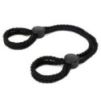Menottes Doubles en Corde Dualpurpose Noires Menottes Doubles en Corde Dualpurpose Noires