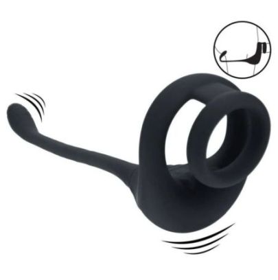 Plug-Cockring vibrant Pointeez 10 Vibrations pas cher