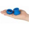 Ballstretcher Twin Flex 25 mm - Hauteur 3 cm Bleu