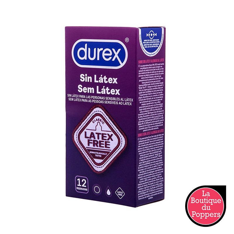 Préservatifs sans latex Durex x12 pas cher