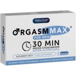 Stimulant OrgasmMax pour homme 2 gélules  pas cher