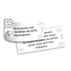 Jeu érotique 100 défis - Corps à coeur érotique