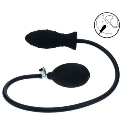 Plug gonflable Ribbed Levelz 9 x 4cm pas cher