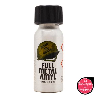 Poppers Full Metal Amyl 24ml pas cher
