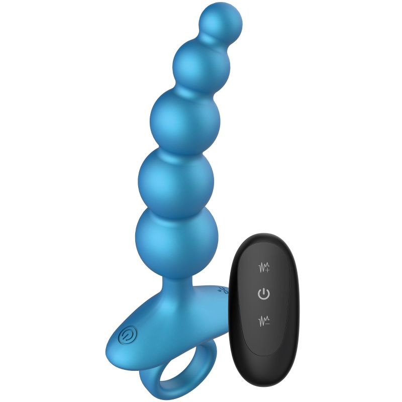 Plug vibrant Blueballs 12 x 3cm