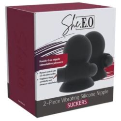 Suce Tétons vibrants Suckers 55mm