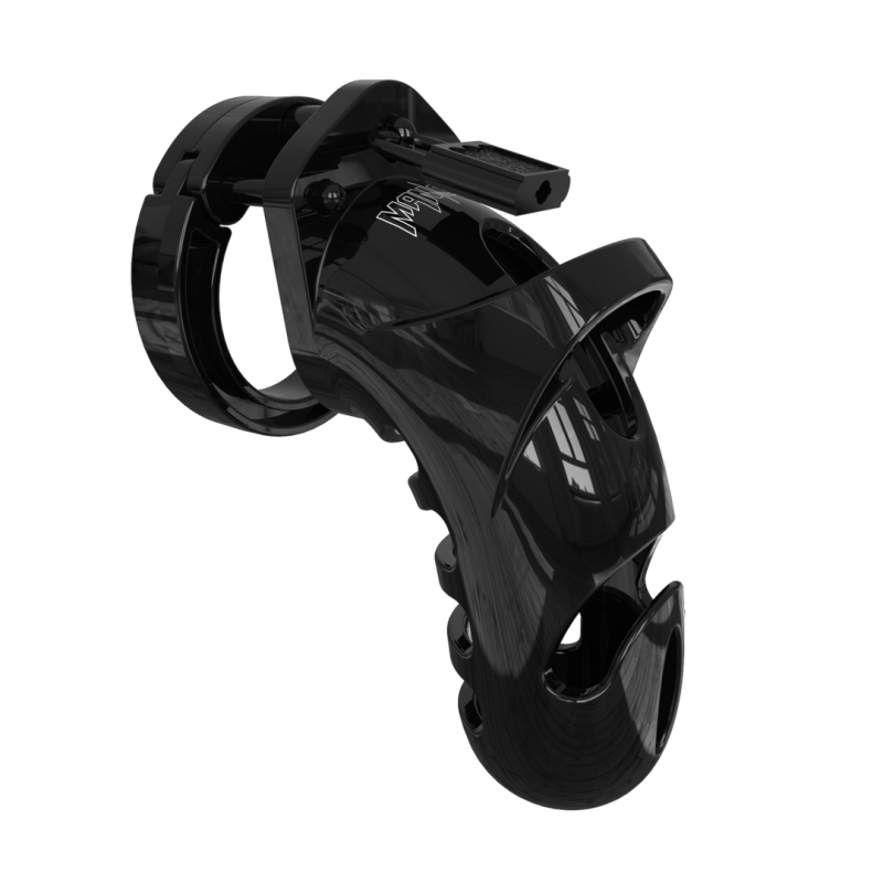 Cage de chasteté ManCage Modèle 26 - 11.5 x 3.5 cm Noire