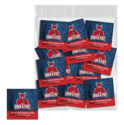 Préservatifs en latex Fuck & Fist 60 mm x12