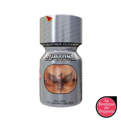 Poppers Subzone 10ml Pentyle pas cher sur la boutique du poppers