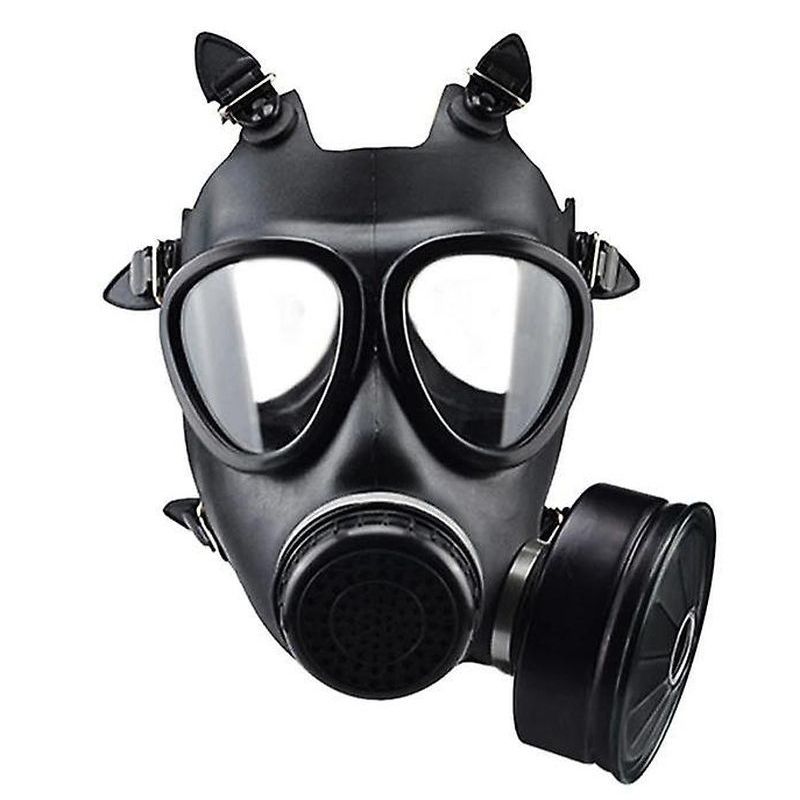 Masque à gaz BDSM KOMPLET BREATH Noir