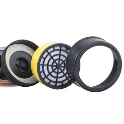 Masque Respirateur Double Duo Breath Noir