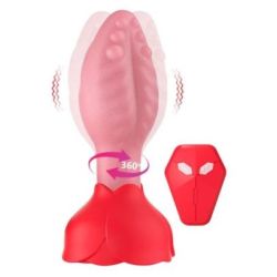 Plug vibrant Rotatif Rosy Gap 7.5 x 3.5cm pas cher