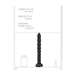 Gode long Stacked Anal Snake S 30 x 3.5cm