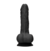 Gode réaliste Noir avec testicules 21.5x4.2cm Realrock Gode réaliste Noir avec testicules 21.5x4.2cm Realrock