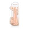 Gode réaliste Chair avec testicules 21.5x4.2cm Realrock