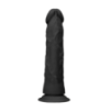 Gode réaliste Noir 17x3.5cm Realrock Gode réaliste Noir 17x3.5cm Realrock
