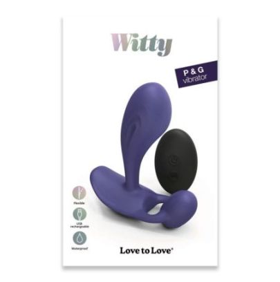 Stimulateur prostatique vibrant Witty 9 x 3.1cm