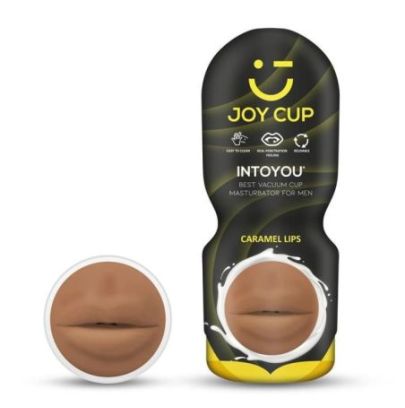 Masturbateur Bouche Provocante Caramel pas cher