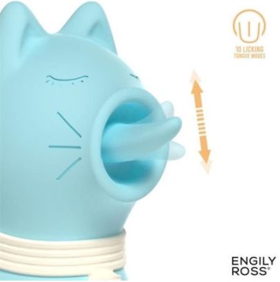 Stimulateur avec langue vibrante Meow