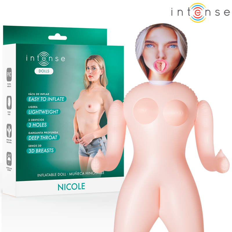 Poupée gonflable Nicole Intense