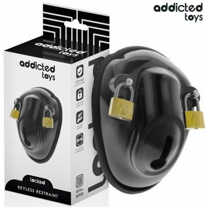 Cage de chasteté sans clé 11.5cm Addicted Toys pas cher