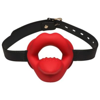 Bâillon vibrant Sissy Mouth Rouge