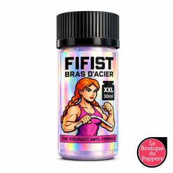 Poppers Fifist Bras d'acier 30ml Amyl pas cher sur la boutique du poppers