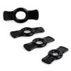 Mini Cockrings Bowring x 4 Noirs Mini Cockrings Bowring x 4 Noirs