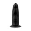Plug Anal Double Ribbed - 26cm Black BUTTR Plug Anal Double Ribbed - 26cm Black BUTTR