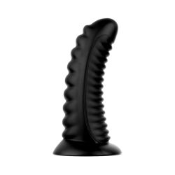 Plug Anal Double Ribbed - 26cm Black BUTTR pas cher Plug Anal Double Ribbed - 26cm Black BUTTR pas cher