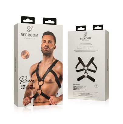 Harnais de bondage Rocco - Noir