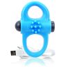 Anneau Penien rechargeable Yoga Blauw Bleu The Screaming O