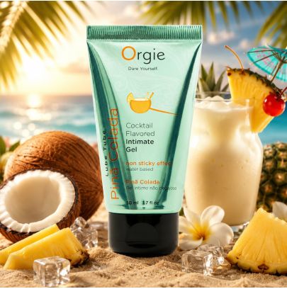 Lubrifiant Aromatisé Cocktail piña colada 50ml pas cher