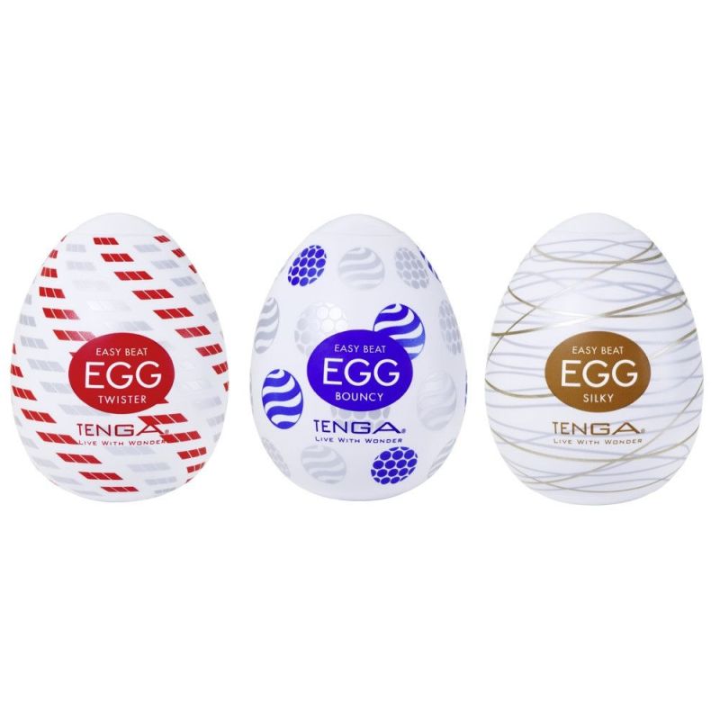 Oeufs de masturbation Tenga Egg N°2 x3 Oeufs de masturbation Tenga Egg N°2 x3