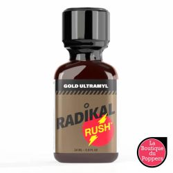 Poppers Radikal Rush Gold Ultramyl 24ml pas cher