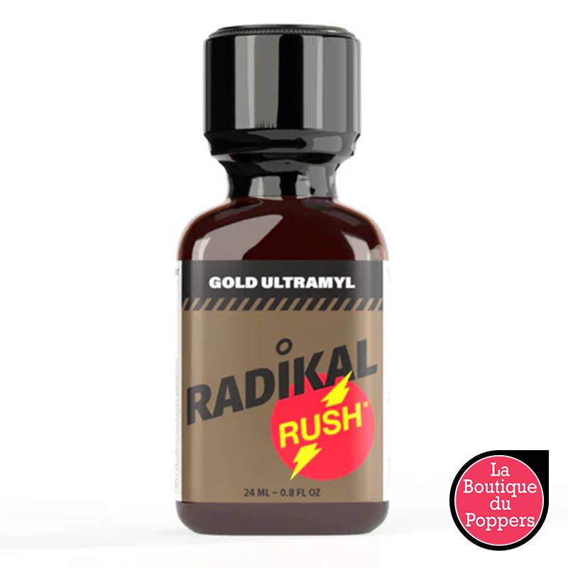 Poppers Radikal Rush Gold Ultramyl 24ml Poppers Radikal Rush Gold Ultramyl 24ml
