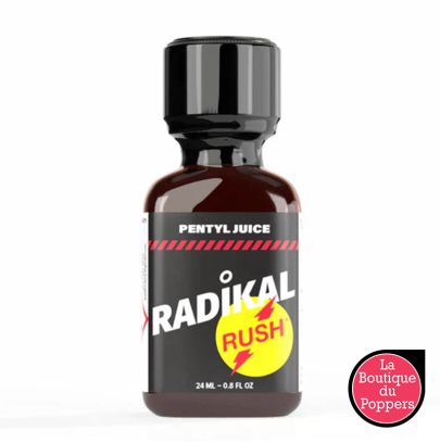 Poppers Radikal Rush Pentyl Juice 24ml pas cher