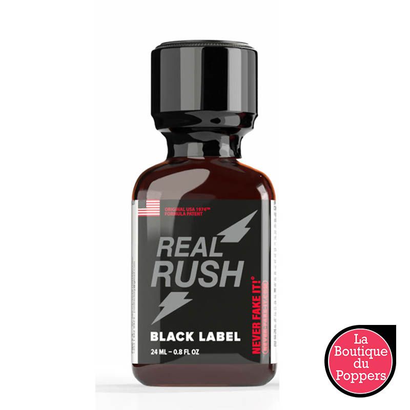 Poppers Real Rush Black Label 24ml Poppers Real Rush Black Label 24ml