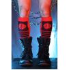 Chaussettes Hautes Hypnotix Noir-Rouge Chaussettes Hautes Hypnotix Noir-Rouge