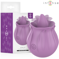 Stimulateur Clitoridien Fleur Azalea Intense – 10 Vibrations Violet pas cher Stimulateur Clitoridien Fleur Azalea Intense – 10 Vibrations Violet pas cher